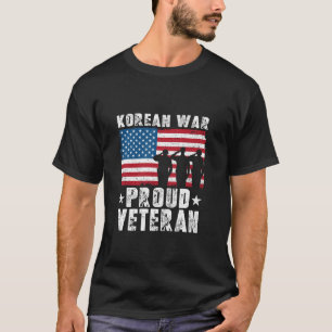 Military Men Women Proud Korean War Veteran T-Shirt