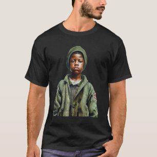 Military Minded Street Soldier Urban Warrior Black T-Shirt