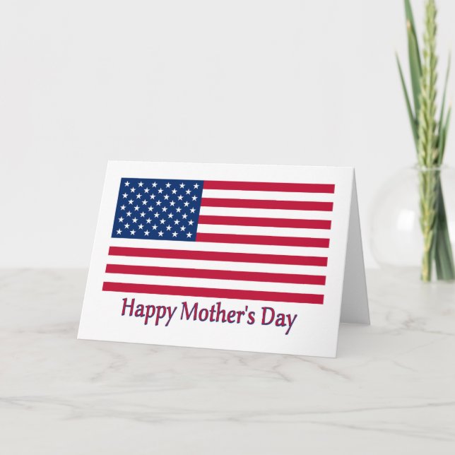 Military Mother's Day Card (Front)