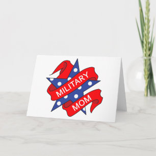 Military Mum Card