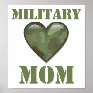 Military Mum Poster