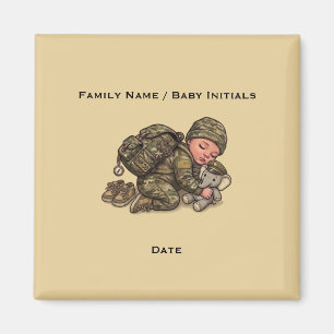 Military New Recruit Baby Magnet — New Arrival