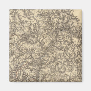 Military Operations of the Atlanta Campaign 2 Magnet