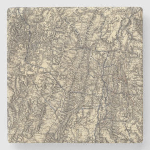 Military Operations of the Atlanta Campaign 2 Stone Coaster