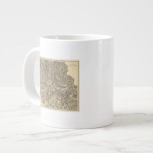 Military Operations of the Atlanta Campaign 3 Large Coffee Mug