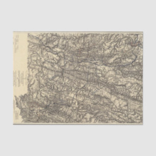 Military Operations of the Atlanta Campaign Tissue Paper