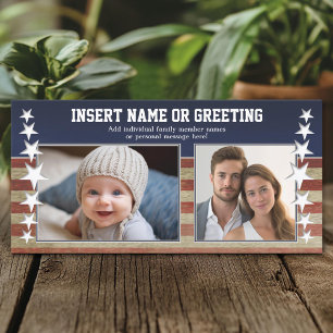 Military / Patriotic Photo Card