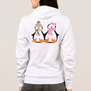 Military Penguin Couple Hoodie