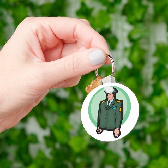 Military Person Key Ring (Creator Uploaded)