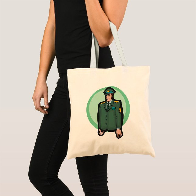 Military Person Tote Bag (Creator Uploaded)