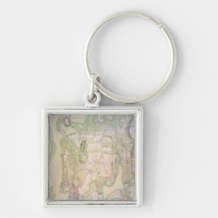 Military plan of Newport, 1777 Key Ring