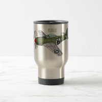 Military plane cartoon illustration