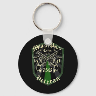 Military Police 95 Bravo Veteran Key Ring