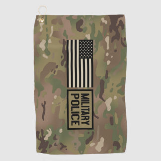 Military Police (Camouflage) Golf Towel