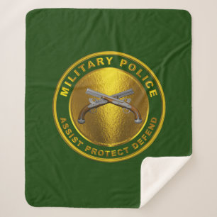 Military Police Sherpa Blanket