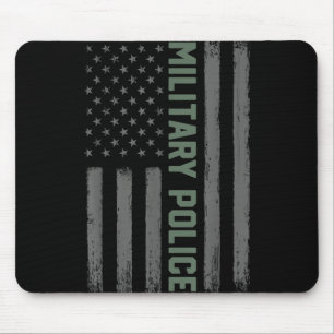 Military Police Shirt American Flag _ Proud Usa Ve Mouse Pad