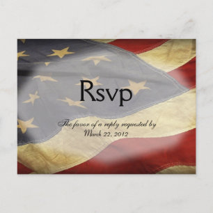 Military RSVP with Menu Choices