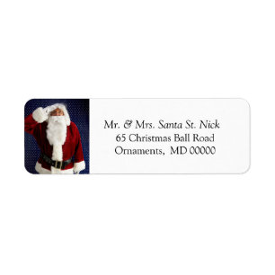 Military Santa Claus Custom Holiday Greeting Card