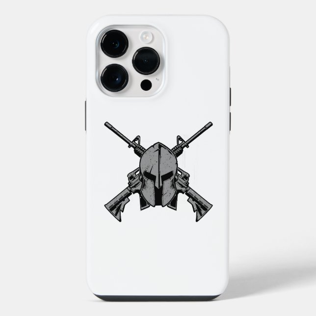 Military strengh  iPhone case (Back)