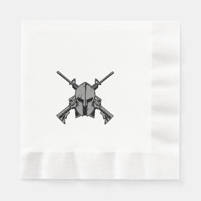 Military strengh  napkin (Front)