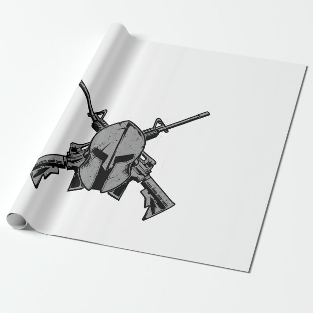 Military strengh  wrapping paper (Unrolled)