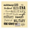 Military Subway Art Poster Print