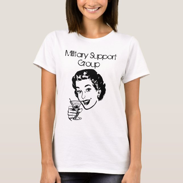 Military Support Group T-Shirt (Front)