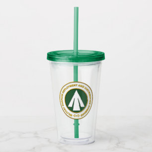 Military Surface Deployment Distribution Command Acrylic Tumbler