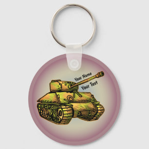 Military Tank   keychain