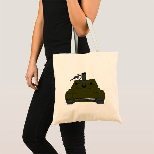 Military Tank Tote Bag