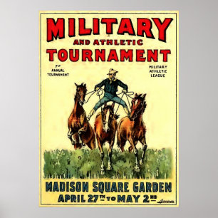 Military Tournament Poster
