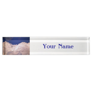 Military Transport Aeroplane by Shirley Taylor Nameplate