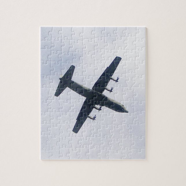 Military Transport Aircraft Jigsaw Puzzle (Vertical)