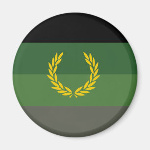 Military Uniform Pride Flag Magnet