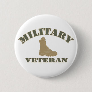 Military Veteran Button