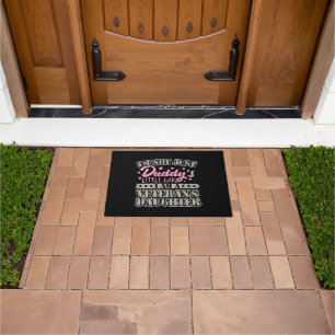 Military Veteran Daughter - Daddy's Little Girl Doormat