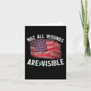 Military Veteran Post Traumatic Mental Health Ptsd Card