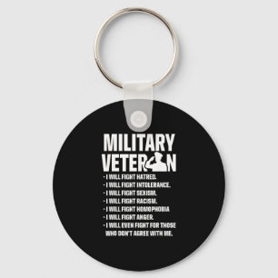Military Veterans Against Trump Fight Usa Election Key Ring