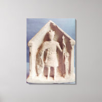 Military votive tablet, found at Bisley, Roman (st