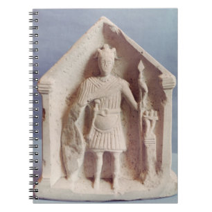 Military votive tablet, found at Bisley, Roman (st Notebook
