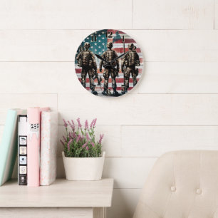 Military Wall Clock