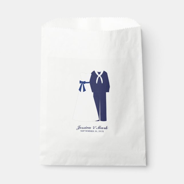 Military Wedding Favour Bags (Front)