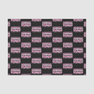 Military Whiskey Tango Foxtrot Pink Camo Tissue Paper