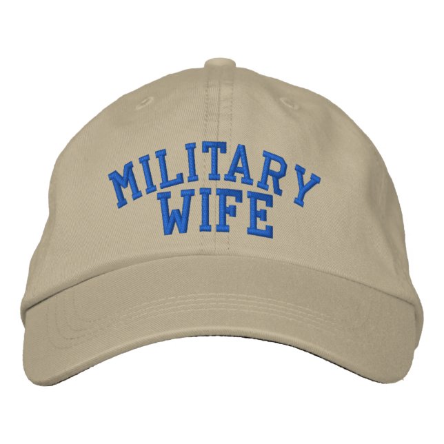 Military Wife Cap by SRF (Front)