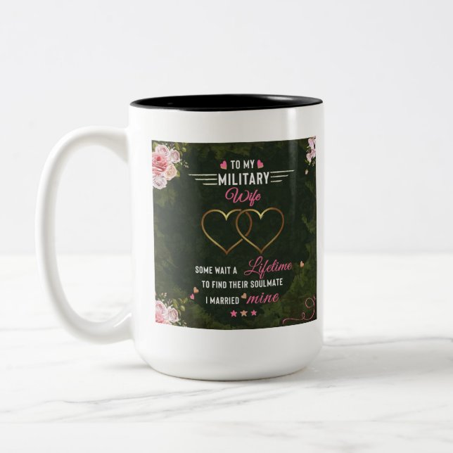 Military Wife Coffee Mug (Left)