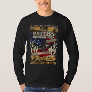 Military Working Dog - American Hero's Patriotic T-Shirt