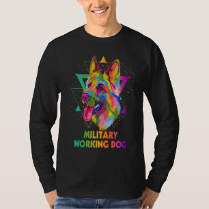 Military Working Dog German Shepherd Shepard Humo T-Shirt