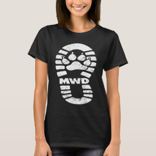 Military Working Dog MWD K9 Corps Handler Veterans T-Shirt
