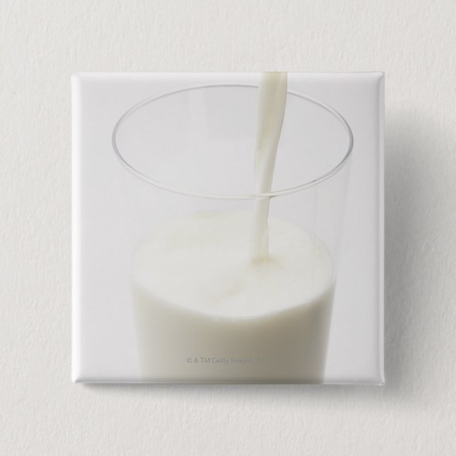 Milk 15 Cm Square Badge (Front)