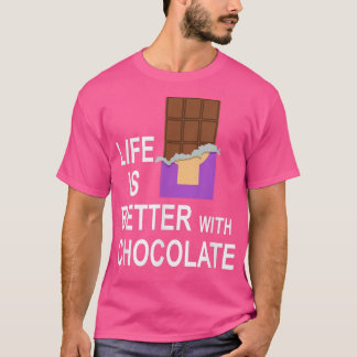 Milk and Chocolate Funny Saying Chocolate Lover T-Shirt